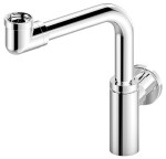 SAPHO SI511-EL Syfon umywalkowy oszczędzający miejsce 5/4", odpływ 32mm, chrom