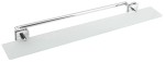 POLYSAN XQ458 X-SQUARE półka z wieszakiem na ręczniki do kabin ARCHITEX, chrom
