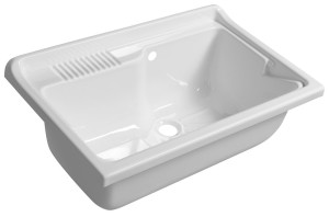 AQUALINE PI8050 Komora gospodarcza na szafkę, 80x50cm, plastik, biały