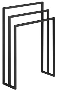 SAPHO SKA303 SKA wieszak na ręczniki, 550x800x200mm, czarny mat