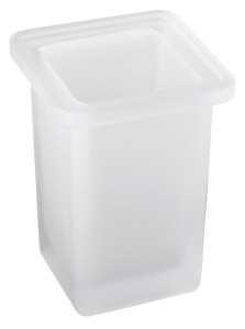 Gedy 54441000 ABELINE kubek, szkło mleczne