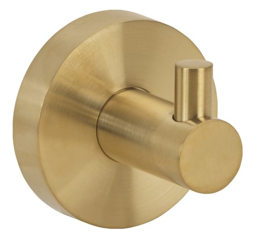 X-ROUND GOLD haczyk, złoto mat