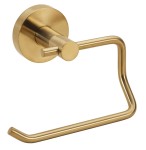 SAPHO XR704GB X-ROUND GOLD wieszak na papier toaletowy, złoto mat