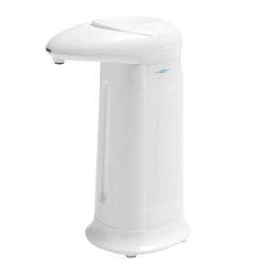 AQUALINE 08131 Bezdotykowy dozownik mydła, 350ml, 83x196x135mm, ABS/biały