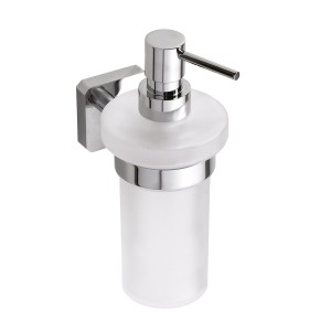 SAPHO IS019 INSIA dozownik mydła 230ml, szkło mleczne, chrom