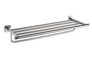 SAPHO IS028 INSIA półka na ręczniki z relingiem 600mm, chrom