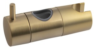 SAPHO Zapasowy suwak do drążka prysznicowego 23mm, ABS/złoty szczotkowany NDSZ139GB