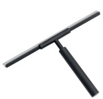 Gedy 564114 THOR ściągacz wody do kabiny prysznicowej, czarny mat