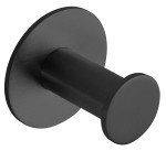 SAPHO XR219B X-ROUND BLACK haczyk samoprzylepny, czarny mat
