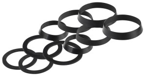 BRUCKNER Zestaw uszczelek, płaskie 5/4“, 6/4“, stożkowe DN 32, 40, 50 (10 szt.) 150.125.0