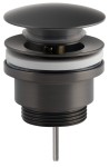 SAPHO CV1002GM Odpływ umywalkowy 5/4“, klik-klak, duży korek, 10-55mm, gun metal