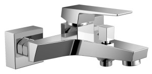 AQUALINE RT010 RITMO bateria wannowa ścienna, chrom