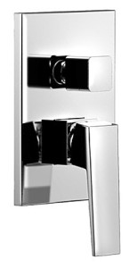 AQUALINE RT042 RITMO bateria prysznicowa podtynkowa, 2 wyjścia, box podtynkowy, chrom