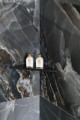 ABELINE półka narożna Rockstone 200x200mm, czarny attica