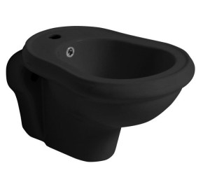 Kerasan 102631 RETRO bidet wiszący 38x52cm, czarny mat