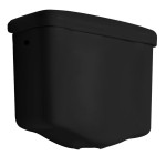 Kerasan 108031 RETRO spłuczka wysoka, czarny mat