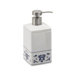 Gedy CX8189 CIXI dozownik mydła, porcelana, niebieski/biały