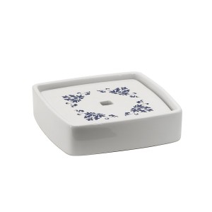 Gedy CX1189 CIXI mydelniczka, porcelana, niebieski/biały