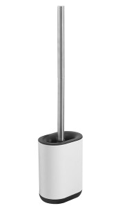 Gedy 683302 BIAGIO szczotka do WC stojąca/ścienna, sylikon, biały