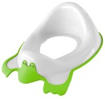 AQUALINE 366421 DUCK nakładka na deskę sedesową dla dzieci, zielony