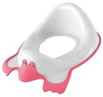AQUALINE 366423 DUCK nakładka na deskę sedesową dla dzieci, różowy