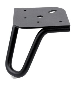 AQUALINE 30320 Nóżki do mebli, wysokość 103mm, czarny mat