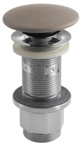 SAPHO FG914 Korek umywalkowy 5/4'', klik-klak, betonowy grzybek, 10-80mm, piaskowy