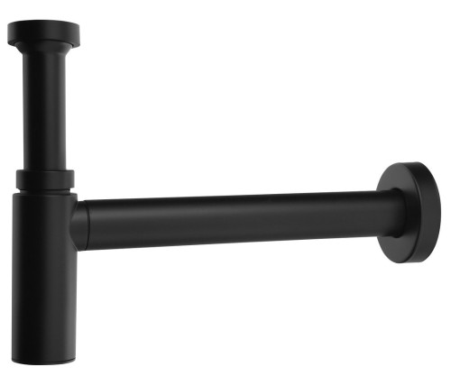 MINITOTI syfon umywalkowy 5/4"-32mm, czarny mat