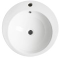 Umywalka ceramiczna wolnostojąca, 50x84cm, biały