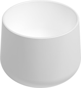 ISVEA ALLEGRO umywalka ceramiczna wysoka, średnica 42cm, biały 10AL66042