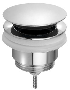 Omp Tea Odpływ umywalkowy 5/4”, klik-klak, duży korek, 10-45mm, chrom 7532.310.5