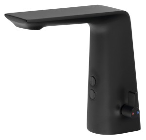 SAPHO PS190B Bateria sensorowa stojąca z regulacją temperatury 6V DC (4xAA), czarny mat