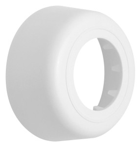 BRUCKNER Rozeta 85/40mm, wys. 33mm, ABS/biały 151.188.0