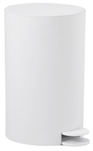 SHARON kosz na śmieci 3l, ABS plastik, biały