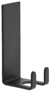 Gedy 562714 THOR wieszak samoprzylepny, czarny mat