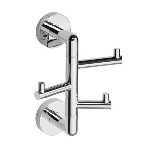 SAPHO WS063 LARISSA wieszak potrójny obrotowy, chrom