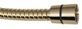 POWERFLEX wąż prysznicowy metalowy, 150cm, złoty