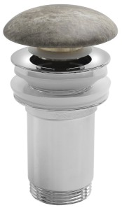 SAPHO AR900BM Korek umywalkowy 5/4“, klik-klak, grzybek ceramiczny, 10-50mm, breccia marmor
