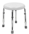 HANDICAP taboret łazienkowy, średnica 45cm, biały