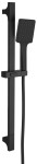 SAPHO SC815B Zestaw prysznicowy, przesuwny uchwyt 680mm, czarny mat
