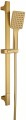 Zestaw prysznicowy, przesuwny uchwyt 680mm, złoto mat