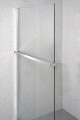 Półka skracana do kabin prysznicowych walk-in 60-140 cm, chrom
