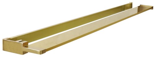 Półka skracana do kabin prysznicowych walk-in 60-140 cm, złoty mat