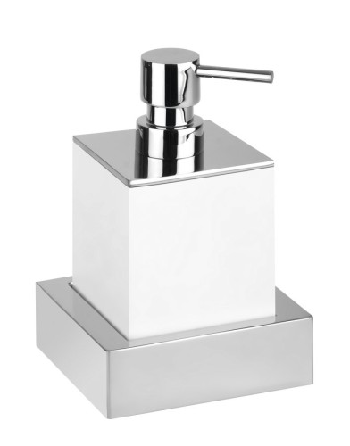 X-STEEL dozownik mydła do postawienia 200ml, biały mat