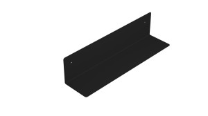 AQUALINE 33216 Półka 398x95x95mm, czarny mat