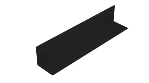 AQUALINE 33217 Półka 498x95x95mm, czarny mat