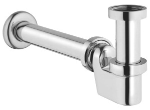 SAPHO SI890 Syfon umywalkowy 5/4", odpływ 32mm, chrom