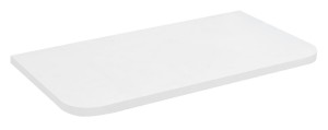 SAPHO ZORBA blat Rockstone 41x22,5cm, biały mat LT113-0101