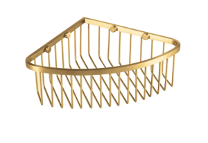 Stella Koszyk narożny 20x20x9  ZŁOTY SZCZOTKOWANY 16.022-GB