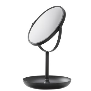 Sealskin 800811 Brix Lusterko kosmetyczne 5x powiększenie Czarny